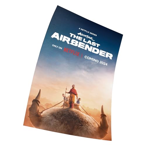 Avatar The Last Airbender 2024 Movie Poster Größe 11" x 17" Dekorative Rahmenloses Kunst Geschenk (28 x 43 cm) Leinwand Poster von Fortiaboot