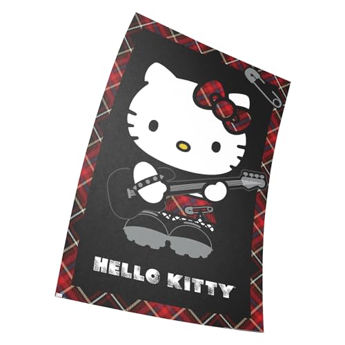 Hello Kitty Poster Größe 11" x 17" Dekorative Rahmenloses Kunst Geschenk (28 x 43 cm) Leinwand Poster von Fortiaboot