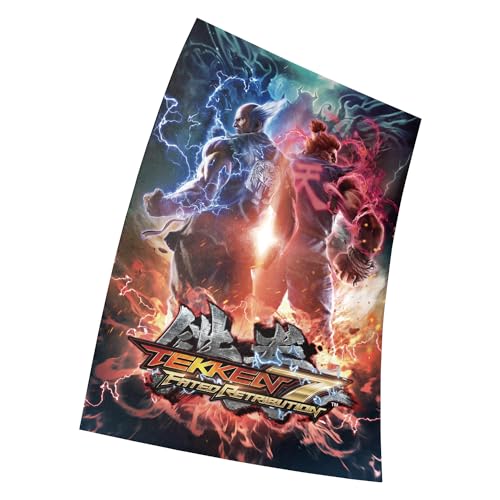 Tekken 7 Poster Größe 11" x 17" Dekorative Rahmenloses Kunst Geschenk (28 x 43 cm) Leinwand Poster von Fortiaboot