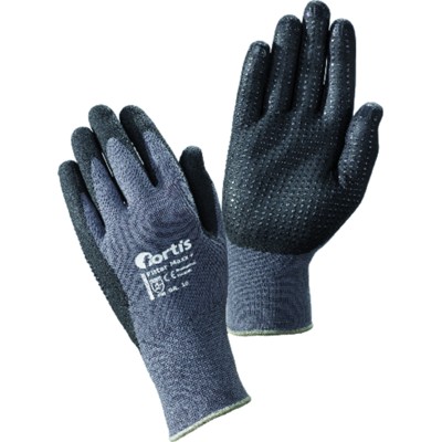 Handschuh Fitter Maxx Plus, grau/anthrazitgrau, Größe 11 von Fortis As
