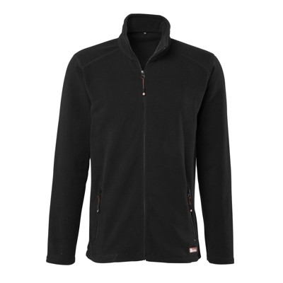 Wetter- und Kälteschutz-Fleecejacke Basic 24, schwarz, Größe XXL von Fortis As