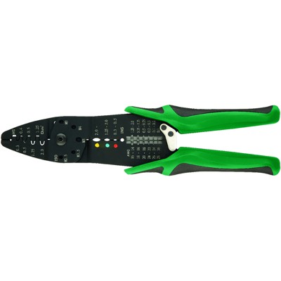 Crimpzange für isolierte Kabelschuhe 0,5-6mm² von Fortis