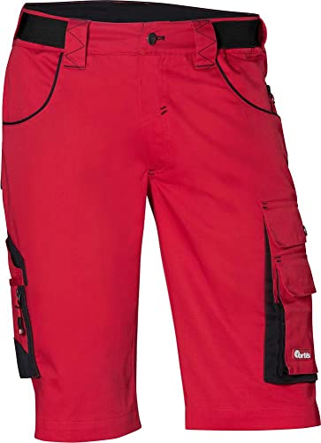 FORTIS Herren Bermuda/Arbeitshose kurz 24,rot/schwarz Gr.64 FORTIS Herren Bermuda/Arbeitshose kurz 24,rot/schwarz Gr.64 von Fortis
