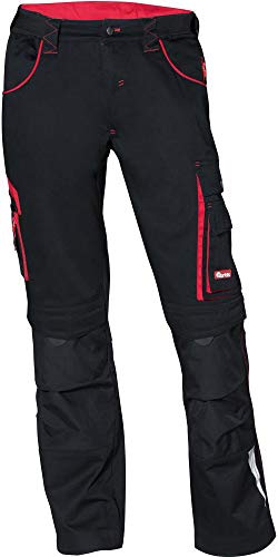 FORTIS Herren Bundhose/Arbeitshose 24 schwarz/rot Gr.28 von Fortis