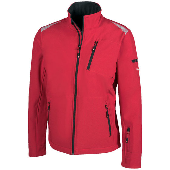 FORTIS - Softshell-Jacke 24, rot/schwarz, Größe XL von Fortis