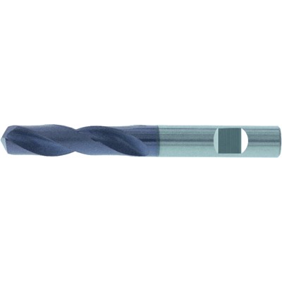 Spiralbohrer VHM TiALN Typ UNI Schaft HB 3xD ø6,1mm von Fortis