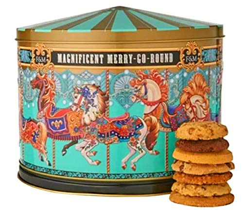 Merry Go Keksdose, rund, 500 g von Fortnum and Mason