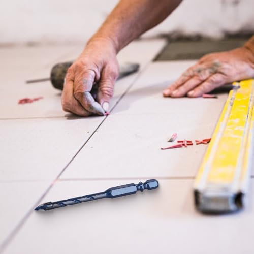 10 Exzenterbohrer für effizientes Stanzen von Glas, Fliesen, Mauerwerk, Set (6 mm) von FortunateSweet