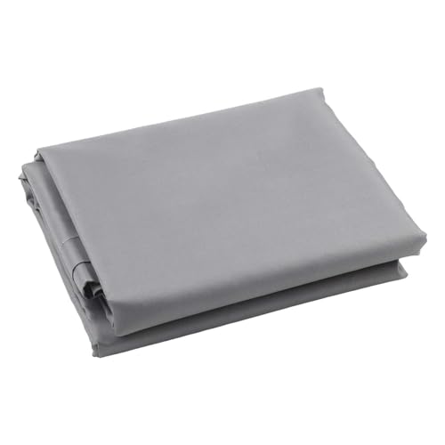 132 x 228 cm Spielplatz-Abdeckung bietet Staub- und Wetterschutz für Outdoor-Spaß (210D Grau) von FortunateSweet