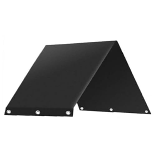 132 x 228 cm Spielplatz-Abdeckung bietet Staub- und Wetterschutz für Outdoor-Spaß (210D schwarz) von FortunateSweet