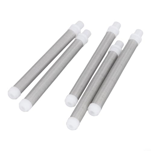 5 Stück Airless Sprühfilter Edelstahl 60 Mesh zum Filtern großer Partikel und Unterstützung der Sprühgleichmäßigkeit (0089958/0154842)) von FortunateSweet