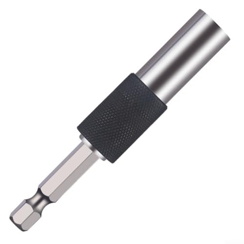 Abnehmbares 3-in-1-Magnet-Steckschlüssel-Adapter-Set mit 5-stufiger Bit-Tiefenverstellung und starkem Magnetring für sicheren Halt bei mechanischen Reparaturen von FortunateSweet