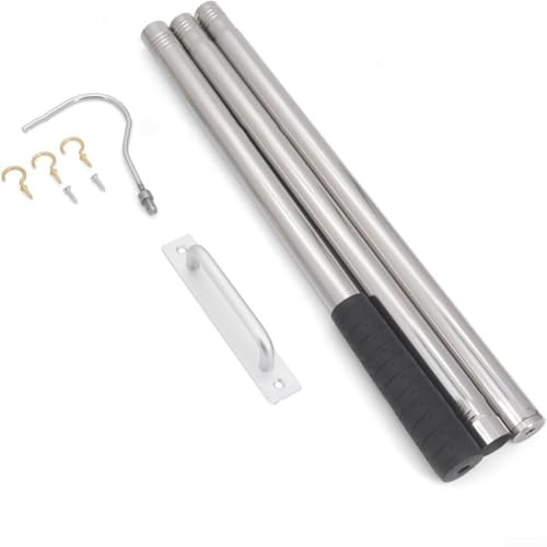 Attic Ladder Pull Down System Kit, Edelstahl Pull Down Hook System Kit, Ausziehhaken Zubehör Kit Werkzeuge für Haus und Hotel Attic Ladder Pull Down System Kit, Edelstahl Pull Down Hook System Kit, Ausziehhaken Zubehör Kit Werkzeuge für Haus und Hotel von FortunateSweet