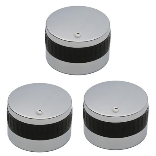 BBQ & Oven Knob Accessories 58mm Diameter Electroplated Knobs for Home Cooktops Stove Replacement Parts Fit Kitchen Appliances Control Switch von FortunateSweet