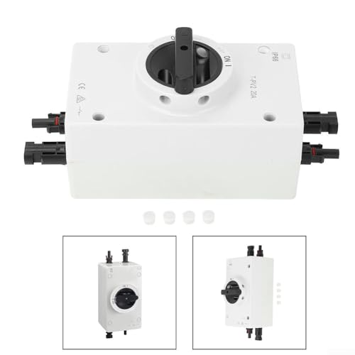 DC Trennschalter für Solarstrom 1200V 4P, einfache Installation mit kabelgebundenen Solarsteckern (32A) von FortunateSweet