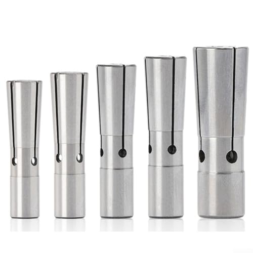 DC kompatible Spannzange für CNC-Bearbeitung Spannfutter Backpull Fräser Verlängerungsstange Hochgeschwindigkeitsstahlmaterial für tiefe Hohlraumbearbeitung (DC6-3.175) von FortunateSweet