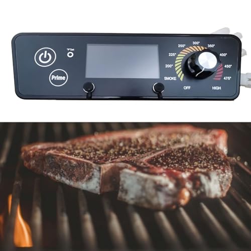Digitales Thermostat Steuerplatine Ersatz für Holzpelletgrill mit einstellbarer Temperatur P7-340 700 Zubehör mit LCD Display von FortunateSweet