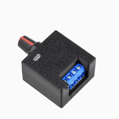 Drehzahlregler für Lüftermotor Modifikation DIY Wasserkühlung Heizkörper mit LED-Licht 5-12V Eingangsspannung 2A Ausgangsstrom Intelligentes Temperaturregelsystem von FortunateSweet