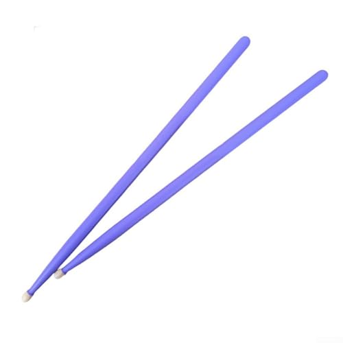 Dynamic Sound Drumsticks aus Holz, geeignet für 5A und 7A Größen, ideal für neue Musiker (Violett 7A) von FortunateSweet