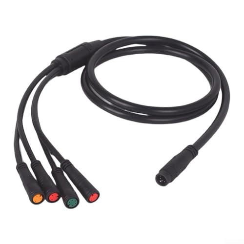 E-Bike Motor Verlängerungskabel Motor Wasserdicht Adapterkabel mit 8-poligem Stecker Controller Stecker Elektrofahrrad Umbausatz von FortunateSweet