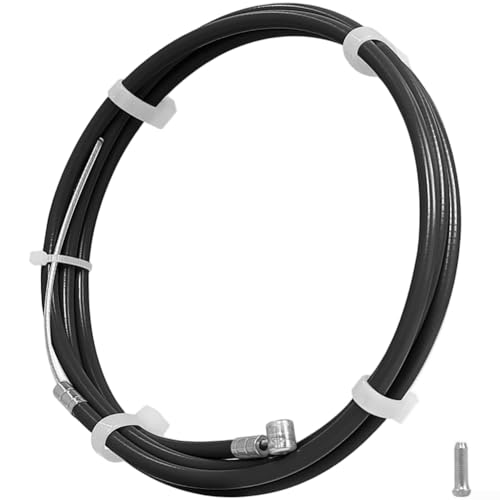 Elektroroller-Bremskabel, für Ninebot F2-Serie, 122,2 cm Länge mit stabilem 133,5 cm Stahlkern, entworfen für sicheres und effizientes Bremsen (schwarz) von FortunateSweet