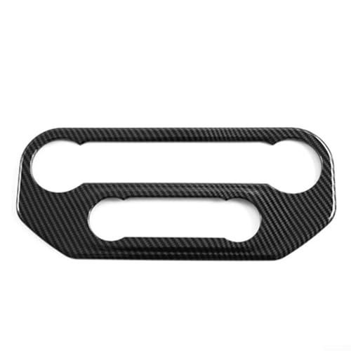 Ersatz-Kohlefaser-ABS-Plattenabdeckung für Klimaanlagenschalter, entworfen für Ford für Bronco 2021+, Schutzverkleidung für Innenschalterrahmen Ersatz-Kohlefaser-ABS-Plattenabdeckung für Klimaanlagenschalter, entworfen für Ford für Bronco 2021+, Schutzverkleidung für Innenschalterrahmen von FortunateSweet