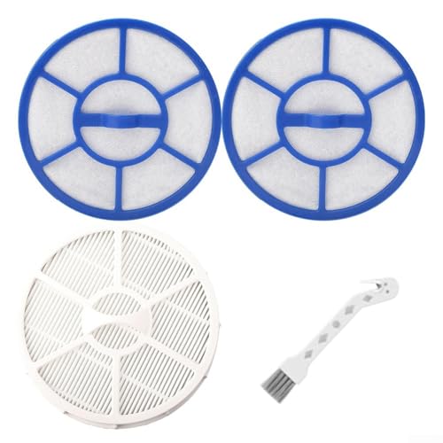 Ersatz-Staubsaugerfilter-Set mit 3 Filtern und Reinigungsbürste für Kärcher VC3 Modelle 1 198125 0 und 2 863238 0 zur Verbesserung der Filtration von FortunateSweet