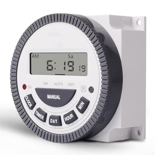 Flexible wöchentlich programmierbare digitale Zeitschaltuhr zur Verbesserung Ihres Smart Home-Erlebnisses (220 V) von FortunateSweet