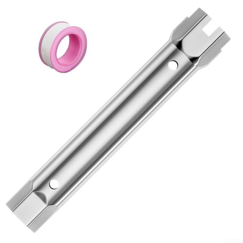 FortunateSweet Professioneller Rohrschlüssel für schnelle Wasserhahnreparaturen, kompaktes Design für einfache Handhabung (23–27 mm) von FortunateSweet