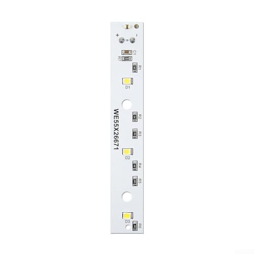 Für GE RefriFor GErator kompatible Lichtleiste WE55X26671 Verbessern Sie Ihr KeFor GErator-Erlebnis von FortunateSweet