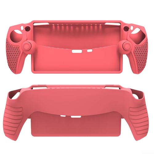 Künstlerische Note mit einer Silikonhülle zum Schutz Ihrer 5-Konsole (rot) von FortunateSweet