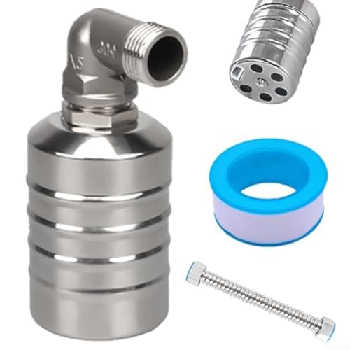 Loat Valve for Water Tank Stainless Steel Automatic Water Level Control Valve for Water Tank Sink Tower, Ball (1/10.2 cm) von FortunateSweet