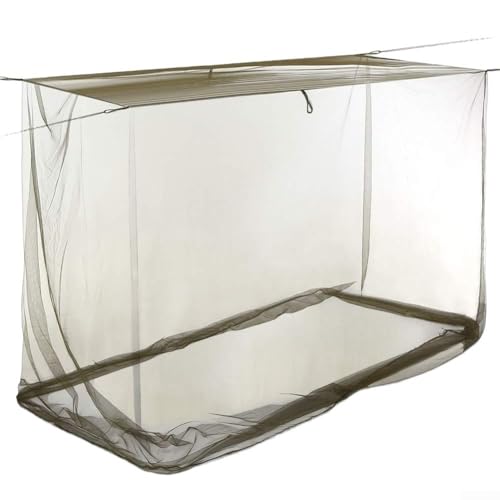 Outdoor Camping Mesh Zelt Netz mit 6 Aufhängeringen für einfachen Aufbau in der Natur (200 x 180 x 180 cm) von FortunateSweet