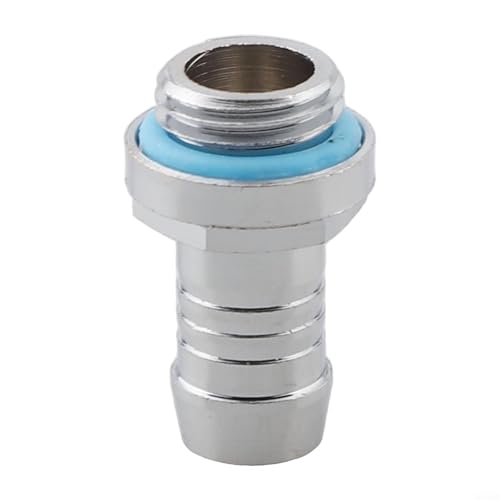 PC Wasserkühlung Barb Fitting mit G1/4 Gewinde Schlauch Pagode Anschluss geeignet für verschiedene Wasserkühlungskomponenten mit zuverlässiger Abdichtung (11 mm) von FortunateSweet