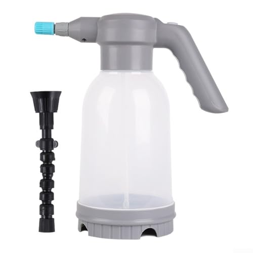 Pflegen Sie Ihre Pflanzen effizient mit diesem kompakten, elektrischen Wasserkocher mit benutzerfreundlichem Design und einstellbarer Nebel- oder Stream-Option (weiß) von FortunateSweet
