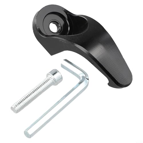 Praktischer Gepäckhaken für XMAX Aluminium-Legierung Fronthalterung für einfache Einrichtung (schwarz) von FortunateSweet