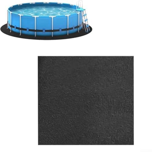 Quadratisches Tuch, Pool-Auskleidung für oberirdischen Pool, verhindert Durchstiche, Schaumstoffmatten für Villa, Innenhof (quadratisch 1,5 m x 1,5 m) von FortunateSweet