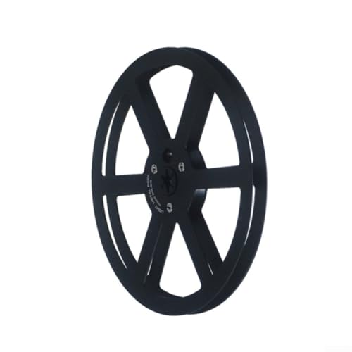 Robuste Aluminiumkonstruktion, 1/4 Zoll (17,8 cm), leere Bandspule für Pioneer PR85 Trusted Audio (schwarz) von FortunateSweet