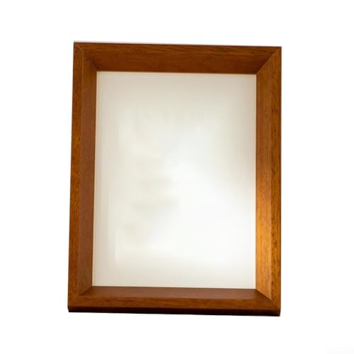 Schlankes und elegantes Design eines Massivholz-Bilderrahmens, maßgeschneidert für A4-Bilder (17,8 cm) von FortunateSweet