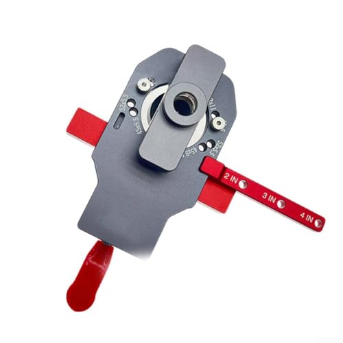 Schranktür-Scharniervorrichtung, 2-in-1, mit 35 mm Lochführung zur schnellen und präzisen Installation von verdeckten Scharnieren an Holzmöbeln (C) von FortunateSweet