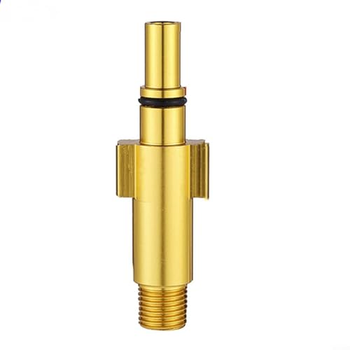 Snow Foam Adapter Anschluss für Bosch Hochdruckreiniger Messing & Edelstahl mit Quick Connect Funktion (D) von FortunateSweet