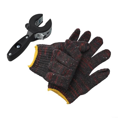 Stahlklinge Rohrschneider für lang anhaltende Leistung bei Schneidaufgaben (schwarz) von FortunateSweet