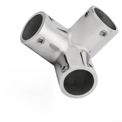 T-Ellenbogen-Rohrverschraubungen aus 316 Edelstahl für Marine-Handlaufsysteme, die entwickelt wurden, um anspruchsvollen und Umweltbedingungen standzuhalten (22 mm) von FortunateSweet