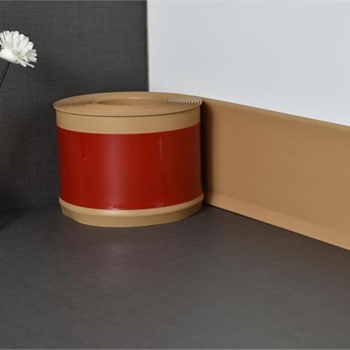 Weich-PVC Wandsockel 3 Meter Schutz für Ihre Inneneinrichtung (Gelb) von FortunateSweet