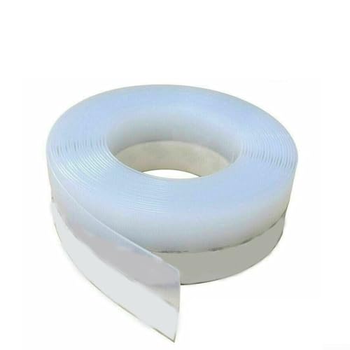Wetterdichtungsstreifen, 5 m, Silikon-Zugluftstopper zur Geräuschreduzierung und Staubschutz (45 mm) von FortunateSweet