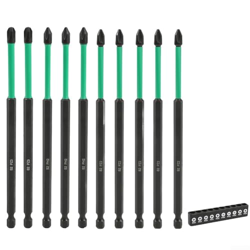 Widerstandsfähiges Bit-Set mit Magnethalter und Anti-Rutsch für organisierte Aufbewahrung und verbesserten Schraubenhalter (C) von FortunateSweet