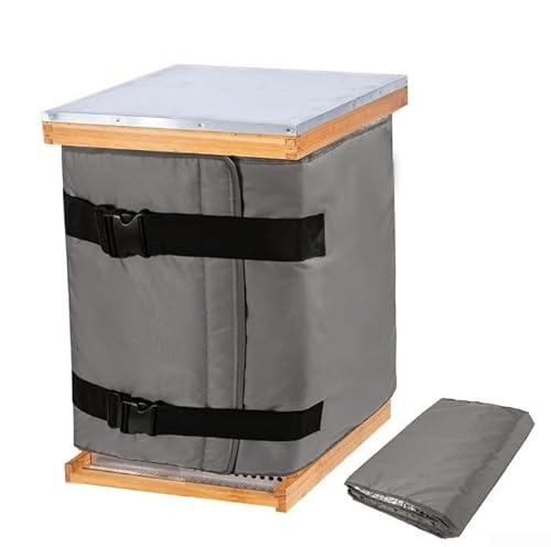Winter Bee Hive Wrap, Adjustable Beehive Wrap, 600D Oxford Waterproof & Windproof Beehive Protection Cover, for Winter Most Bee Hive von FortunateSweet