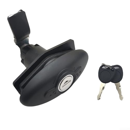 Zuverlässiger Wohnmobil-Schlossknopf für Schranktüren, inklusive 2 Schlüsseln für Komfort und Seelenfrieden von FortunateSweet