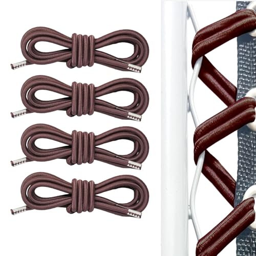FortuneGlobe 4-teiliges Ersatzseil, elastisch, Liegestuhl, Garten, Außenbereich, Liegestuhl (Brown) von FortuneGlobe
