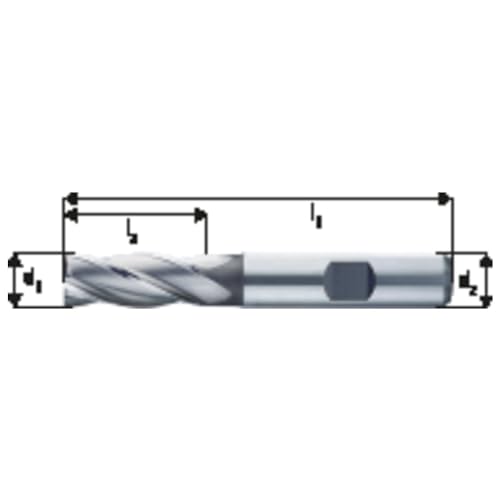 Forum Schaftfräser D844K HSSE 8,50 mm, 4317784826457 von Forum Novelties